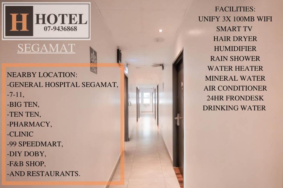 H Hotel Segamat Exterior foto