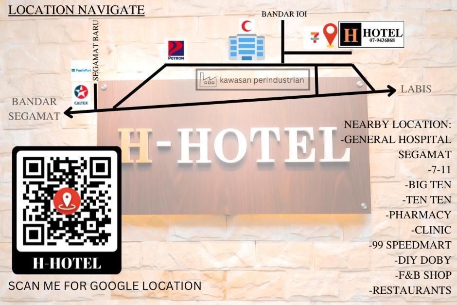 H Hotel Segamat Exterior foto